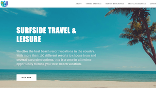 Surfside Travel & Leisure homepage