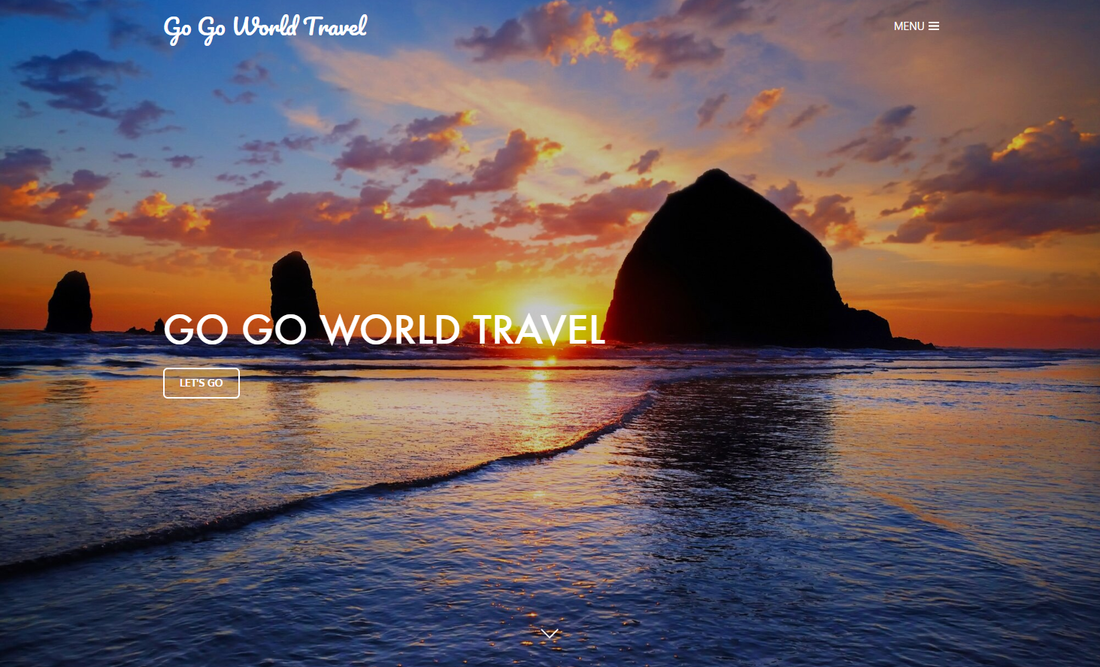 Go Go World Travel homepage