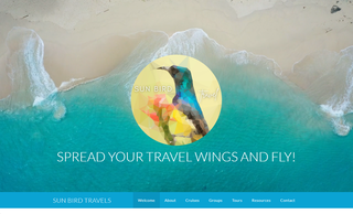Sun Bird Travels homepage