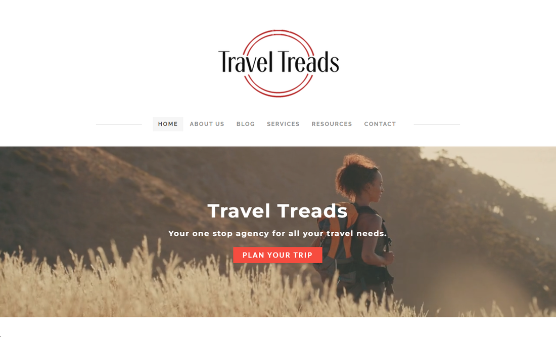 Travel Treads homepage
